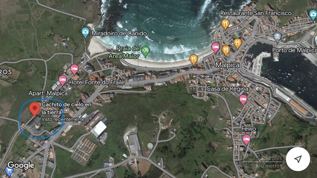Apartament Cachito De Cielo En La Tierra Malpica de Bergantiños Zewnętrze zdjęcie